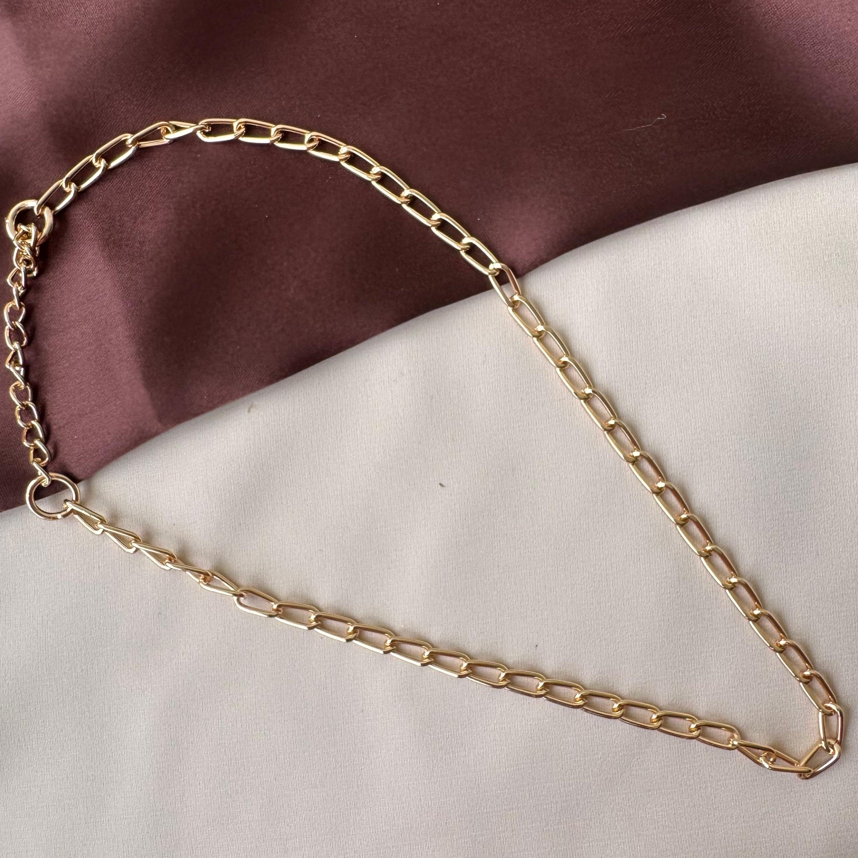 TFC LustreLink Gold Plated Chain Neckalce