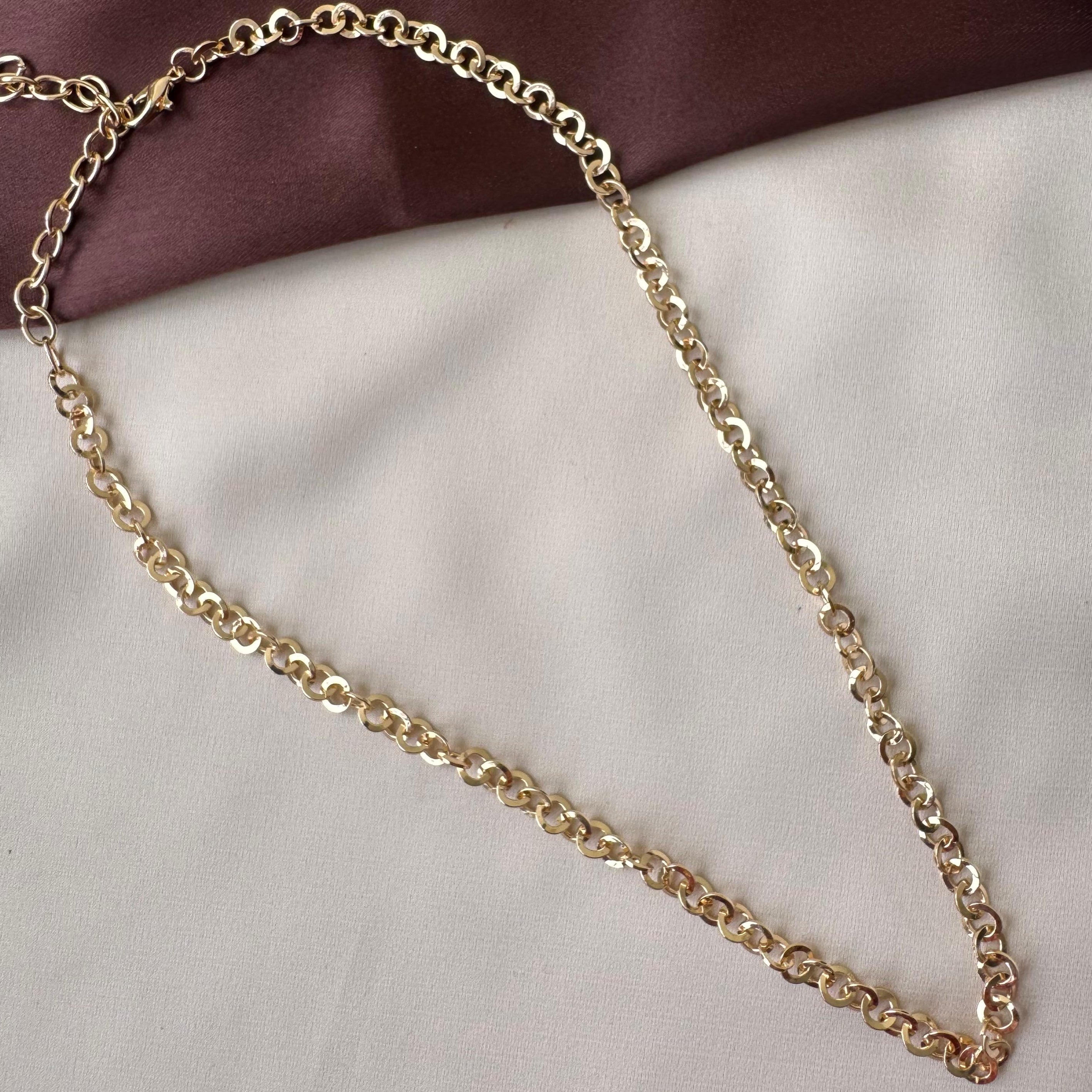 TFC Sunbound Gold Plated Chain Necklace