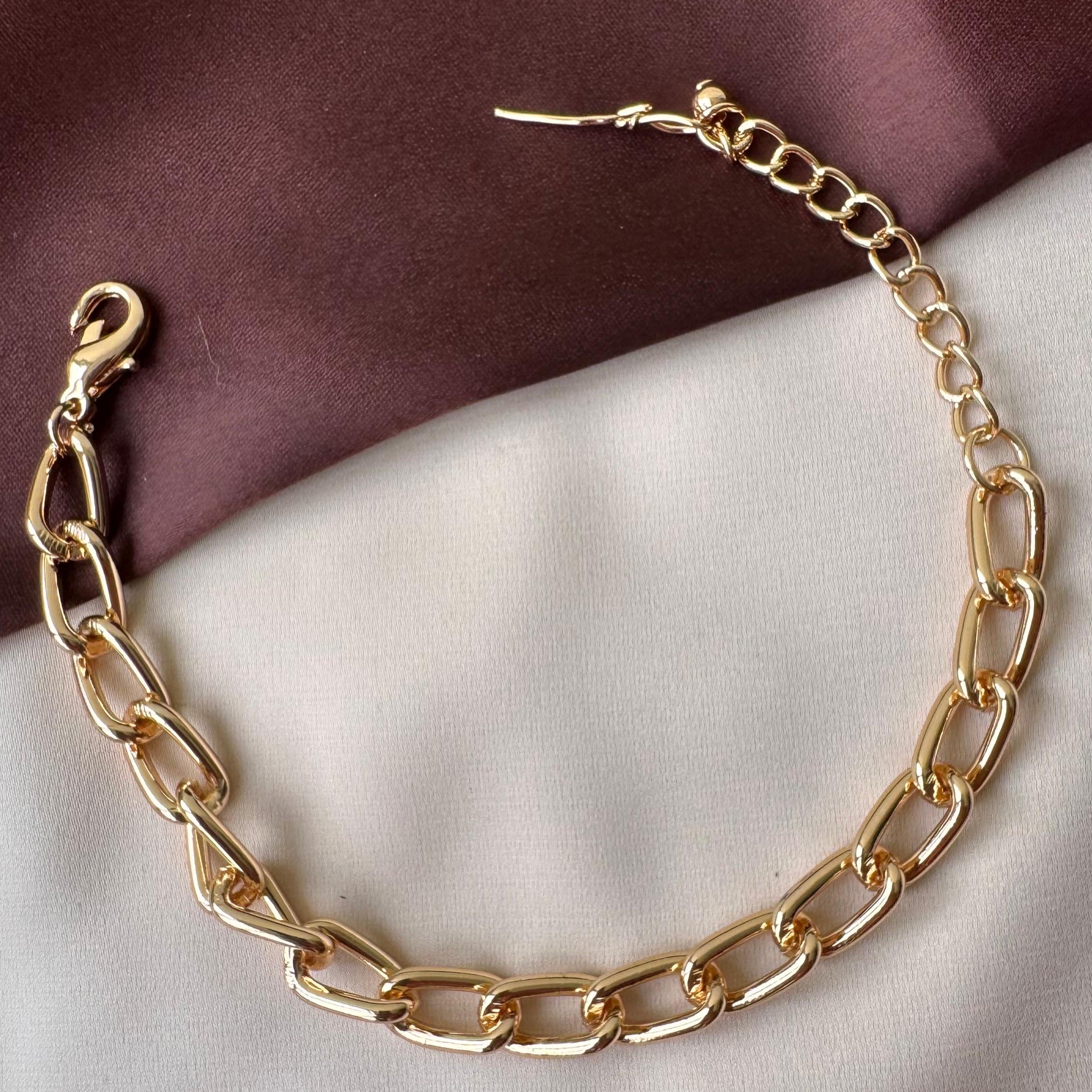 TFC Gilded Grip Gold Plated Bracelet