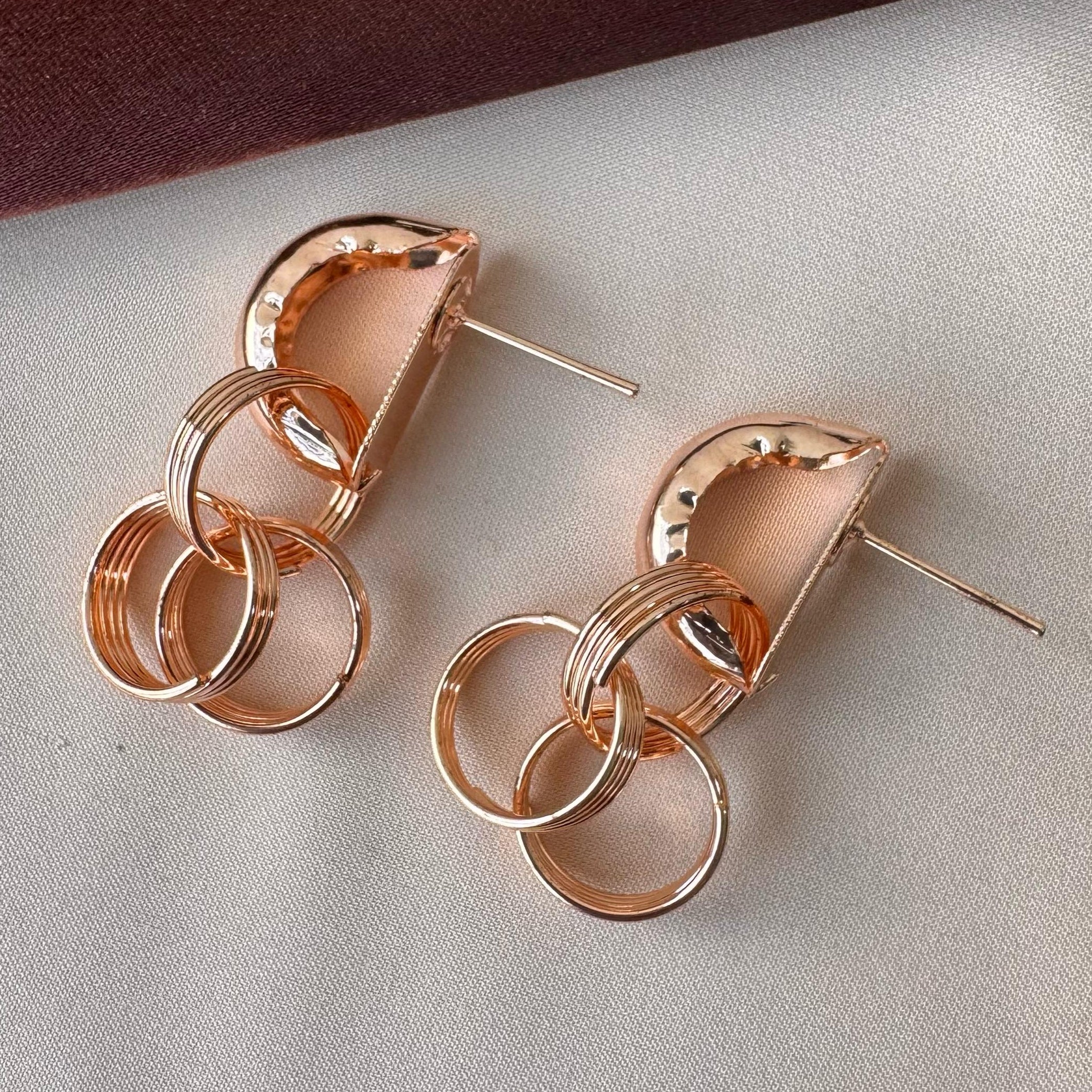 TFC Meadow Muse Rose Gold Plated Earrings