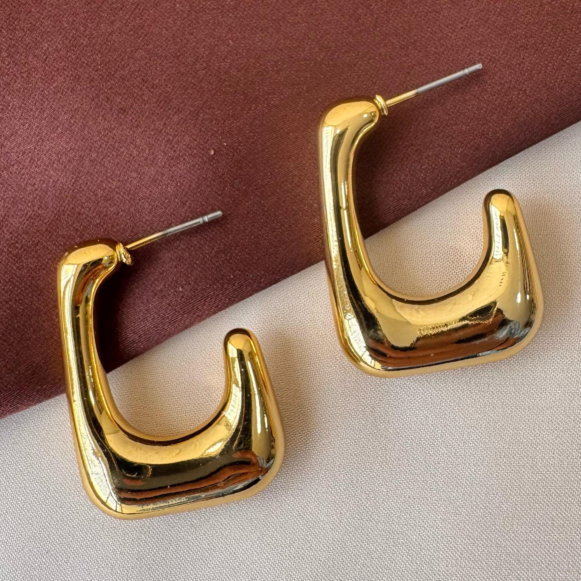 TFC Glow Grove Gold Plated Earrings