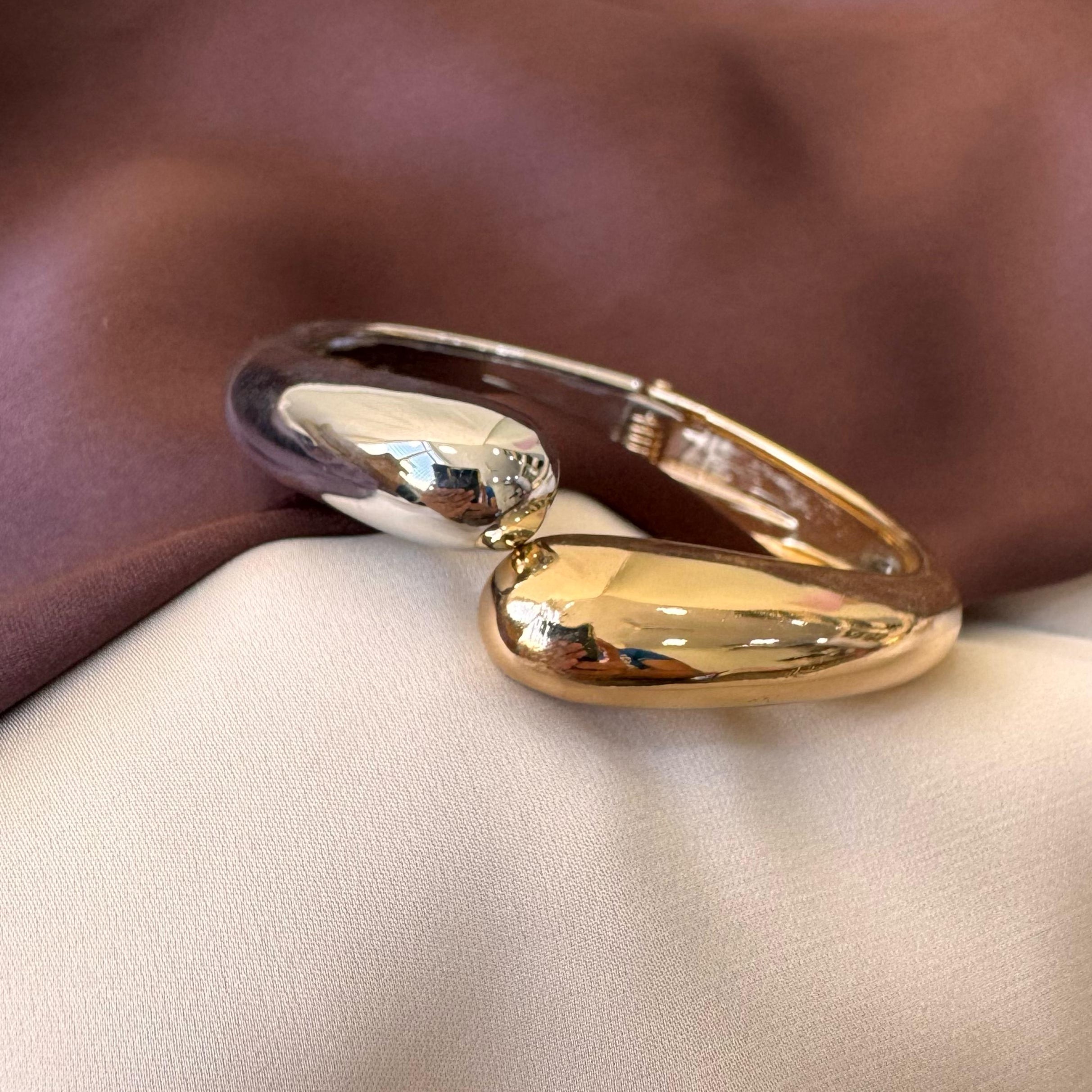 TFC Size 2.6 Fusion Gold Plated Bracelet Bangle