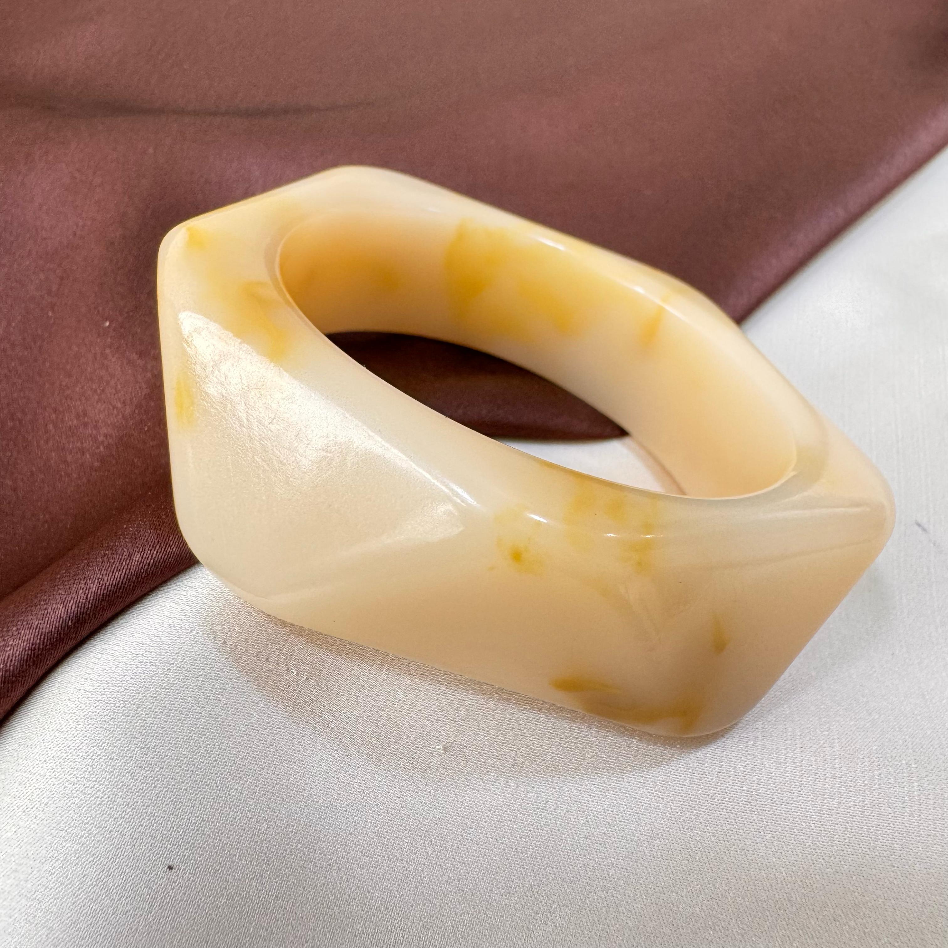 TFC Size 2.6 Snowies Resin Bracelet Bangle
