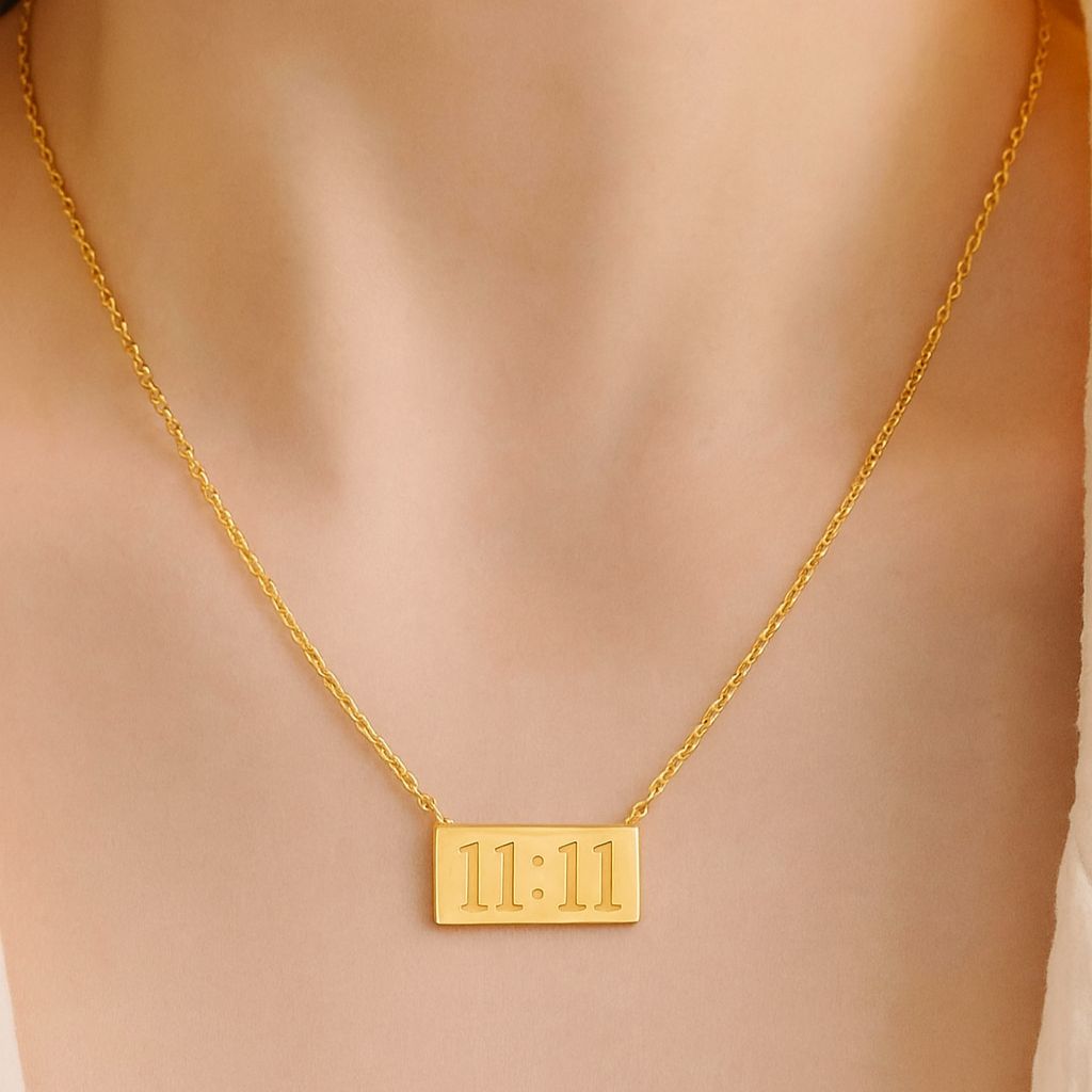 TFC 11:11 Lovecharm Gold Plated Necklace