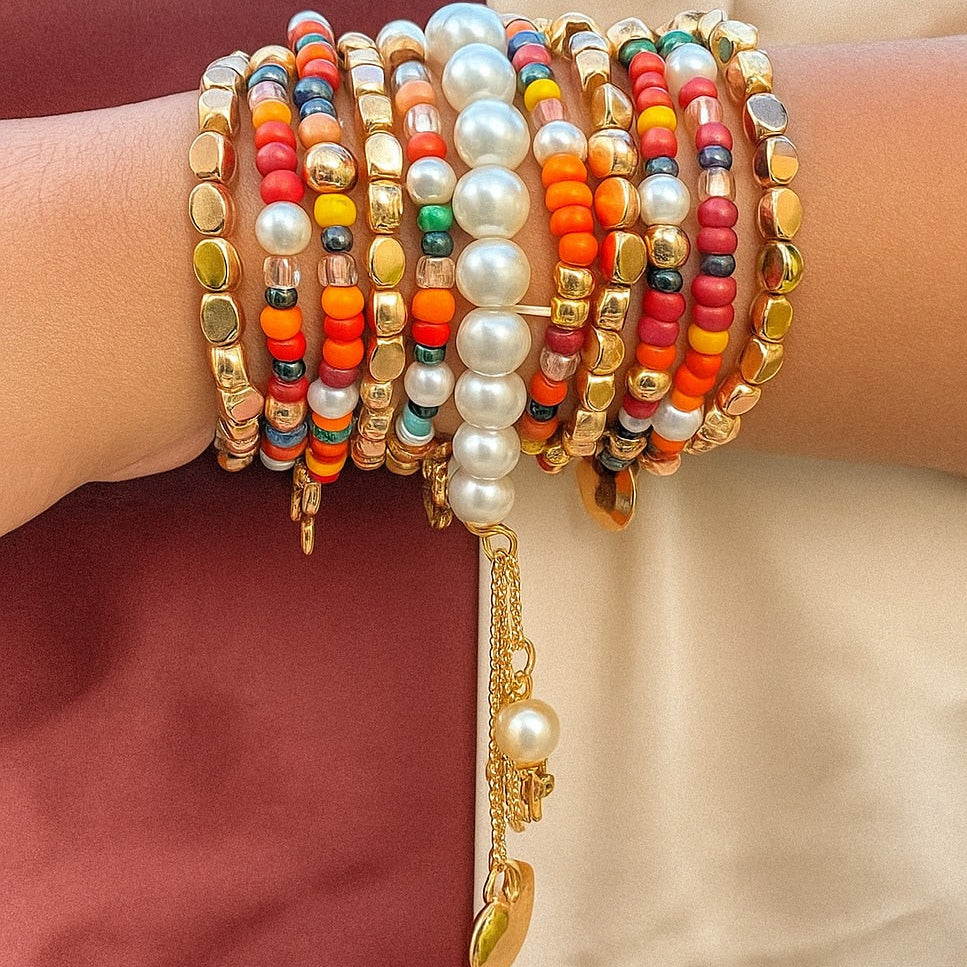 TFC Colourful Soul Gold Plated Bracelet