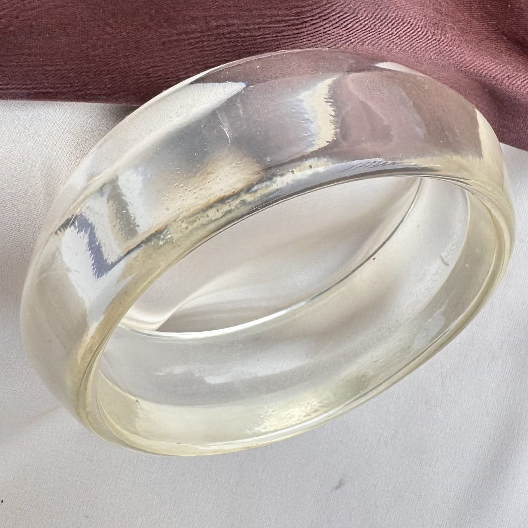 TFC Size 2.8 Crystal Clear Resin Bangle