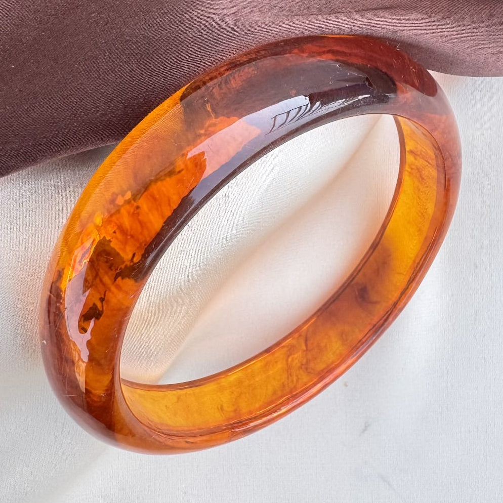 TFC Size 2.8 Sleek Fire Resin Bangle