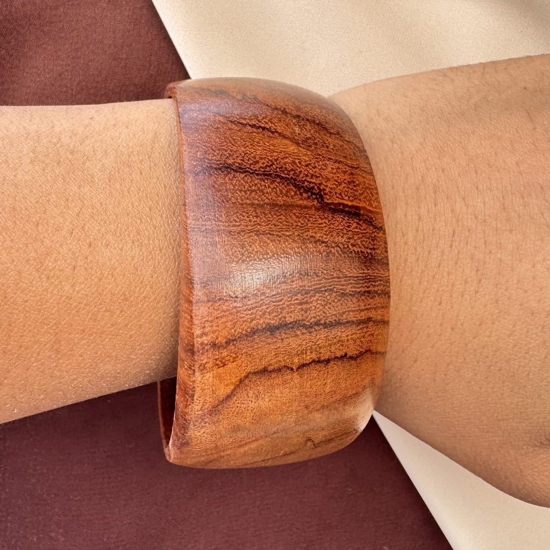 TFC Size 2.8 Nature Wooden Bangle