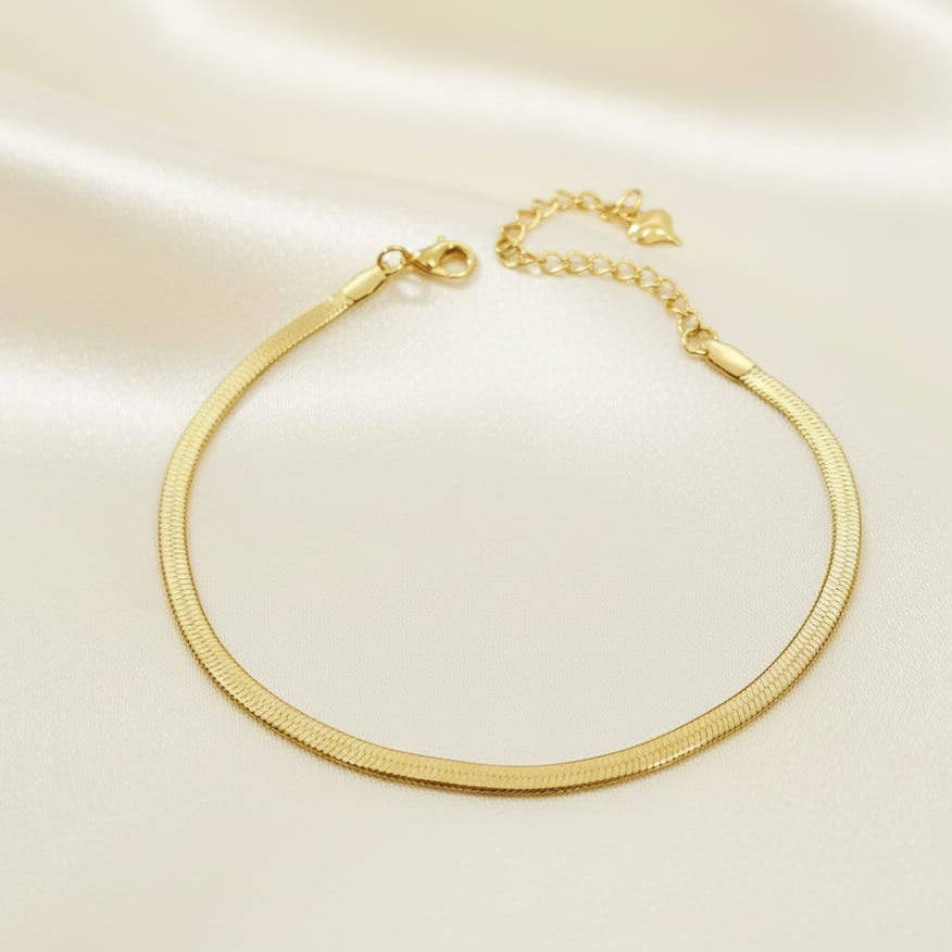 TFC Snake Gold Plated Anklet