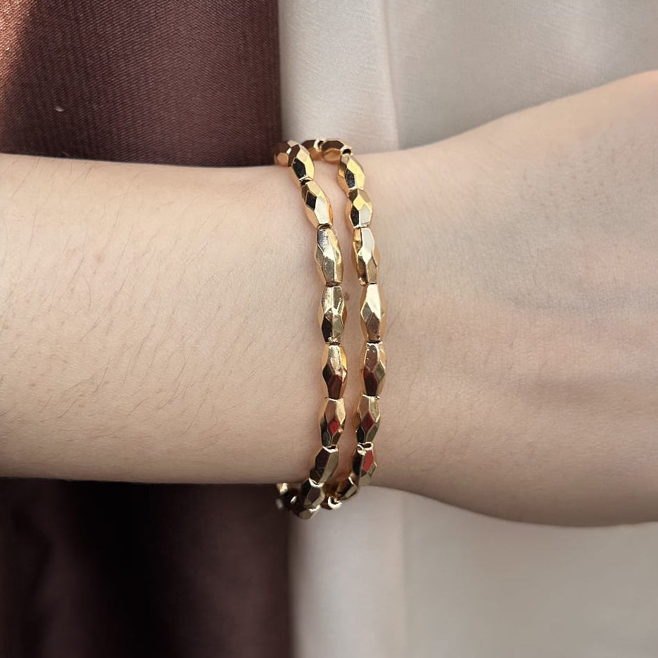 TFC Beauty Gold Plated Bracelet (set of 2)