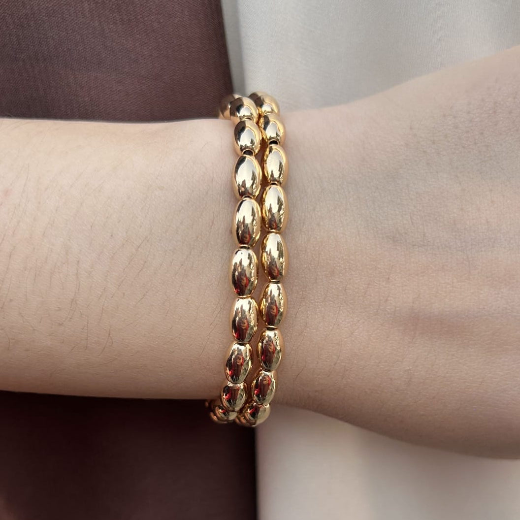 TFC Delight Gold Plated Bracelet (set of 2)