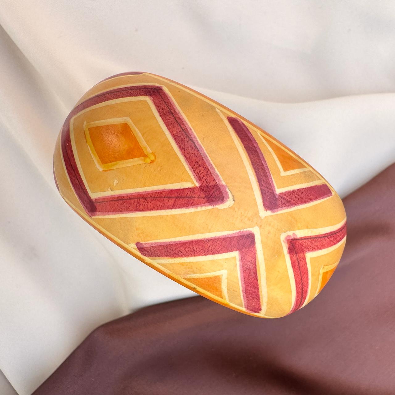 TFC Diagonal Hand Painted Bangle