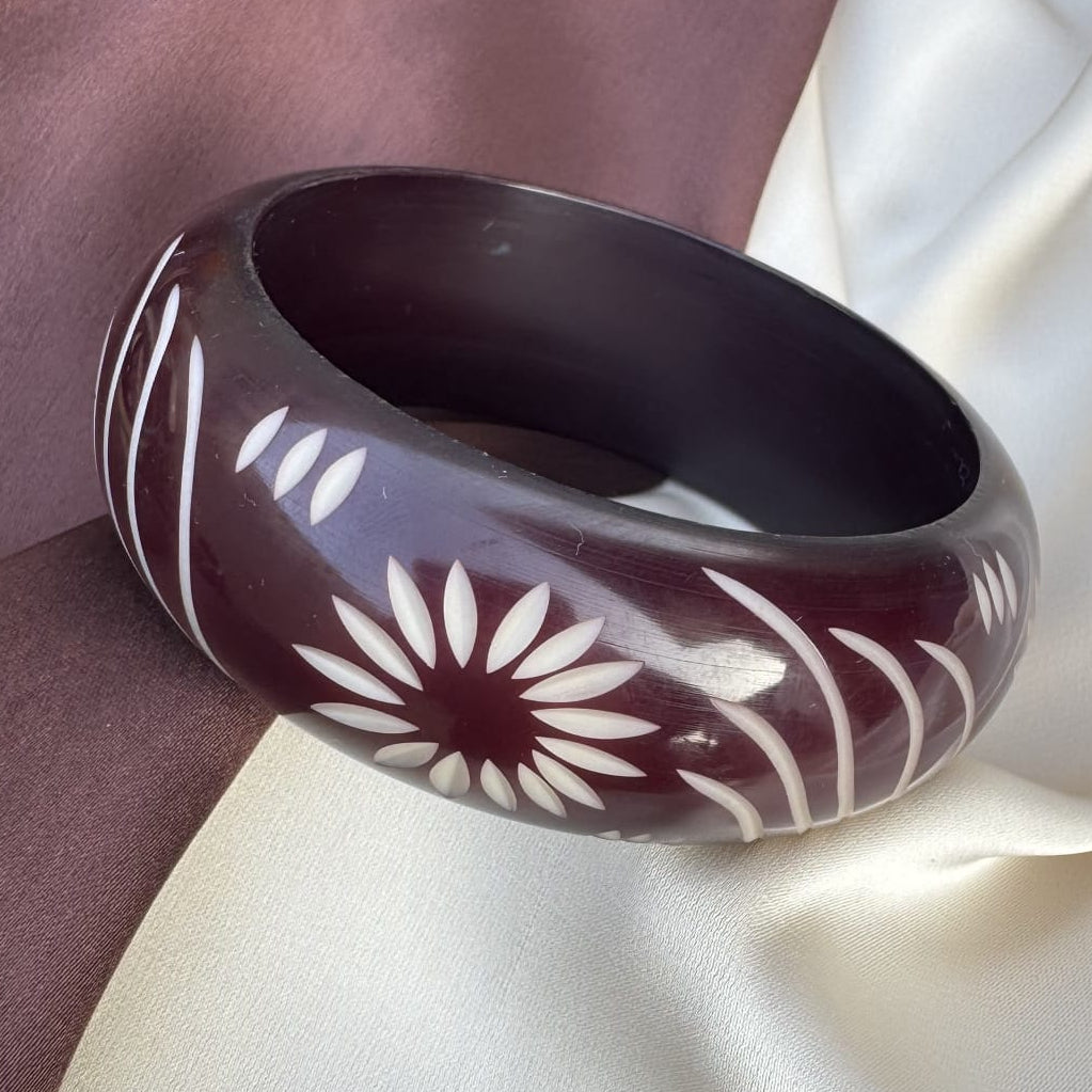 TFC Size 2.5 Velvet Petal Bangle
