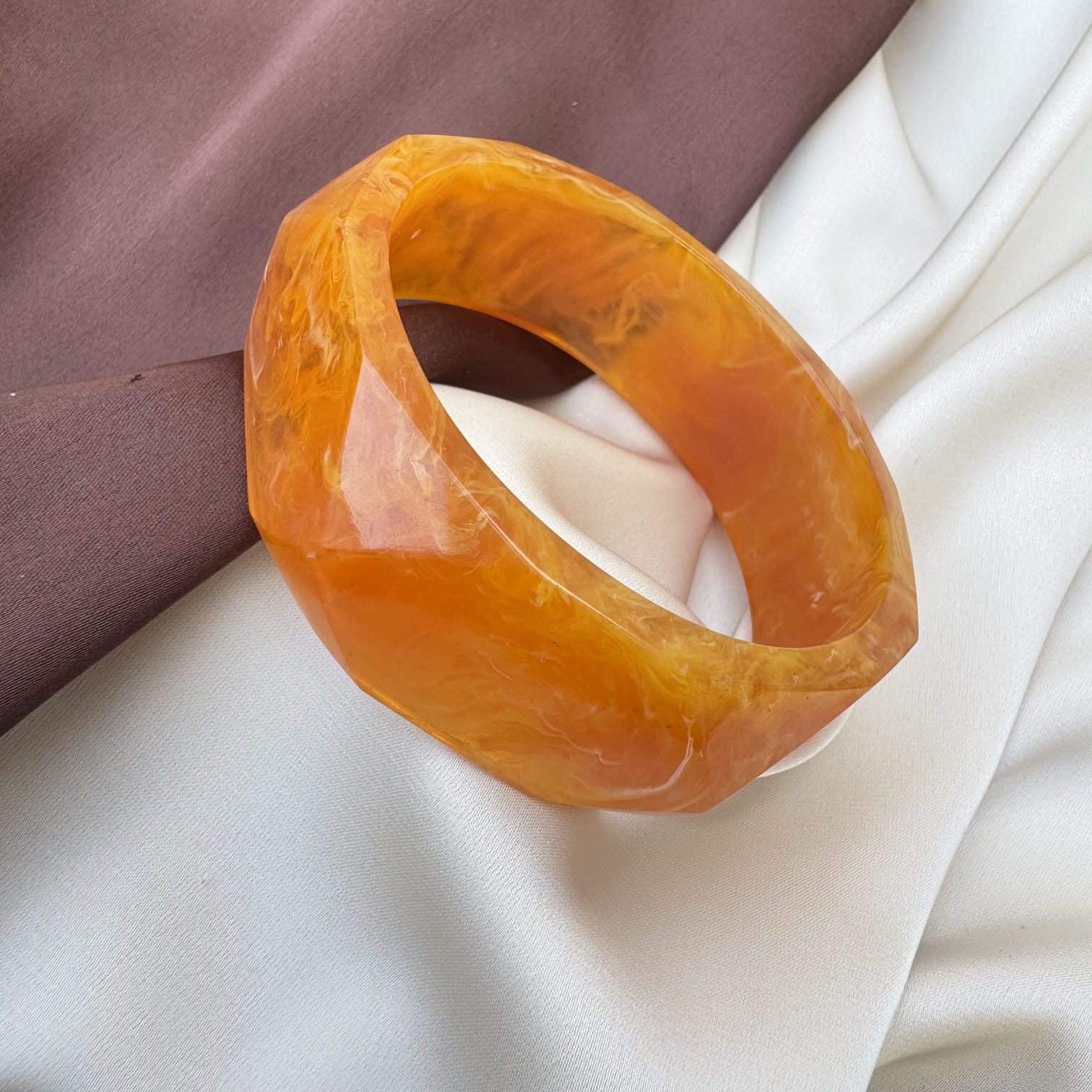 TFC Size 2.7 Diagonal Resin Bangle