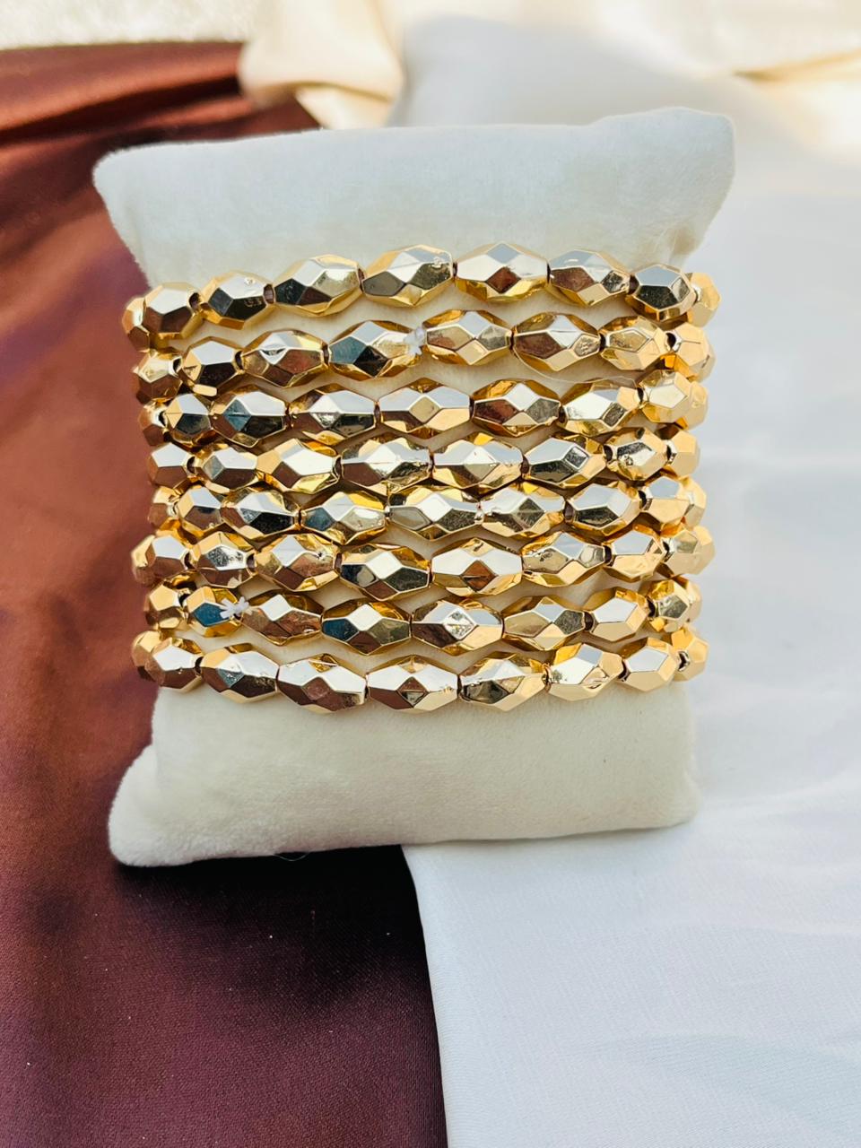 TFC Gold Plated Bracelet (set of 8)