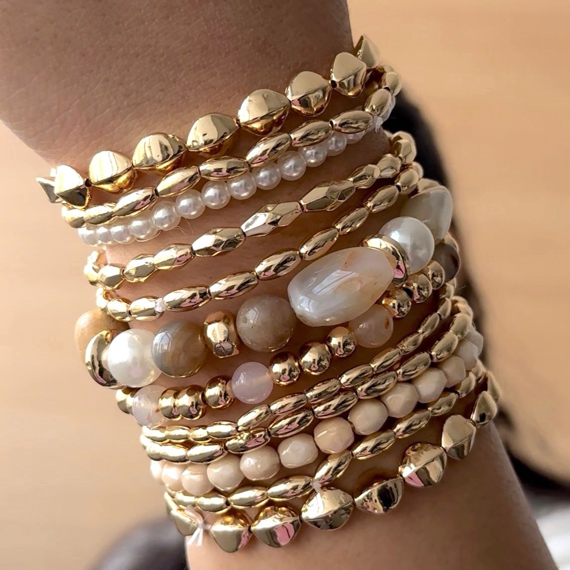 TFC Soft Glow Gold Plated Bracelet (set of 12)