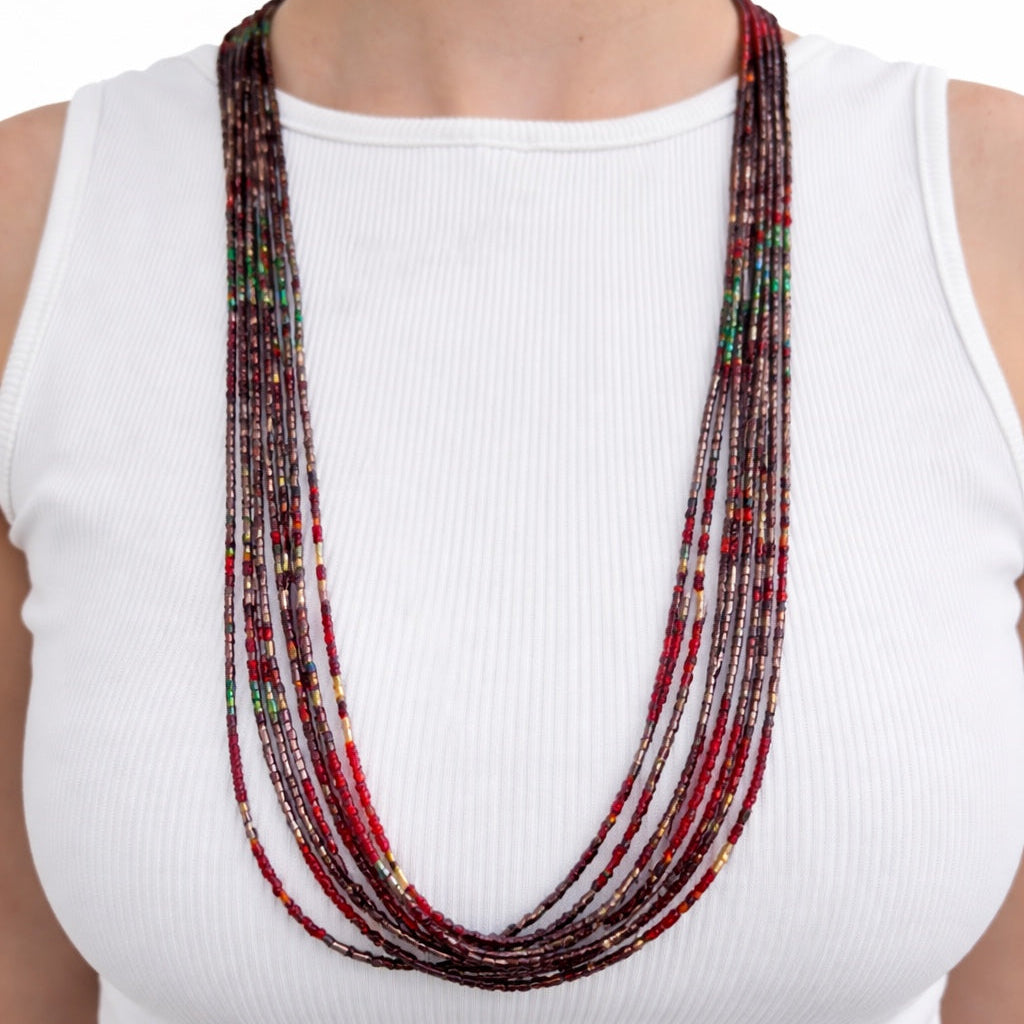 TFC EarthTone Harmony Layers Necklace