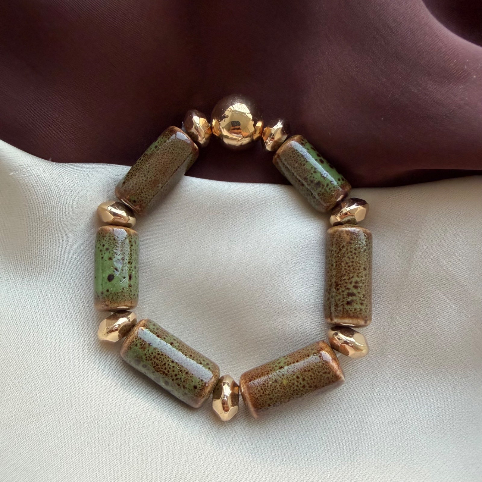 TFC Earth Essence Band Gold Plated Bracelet