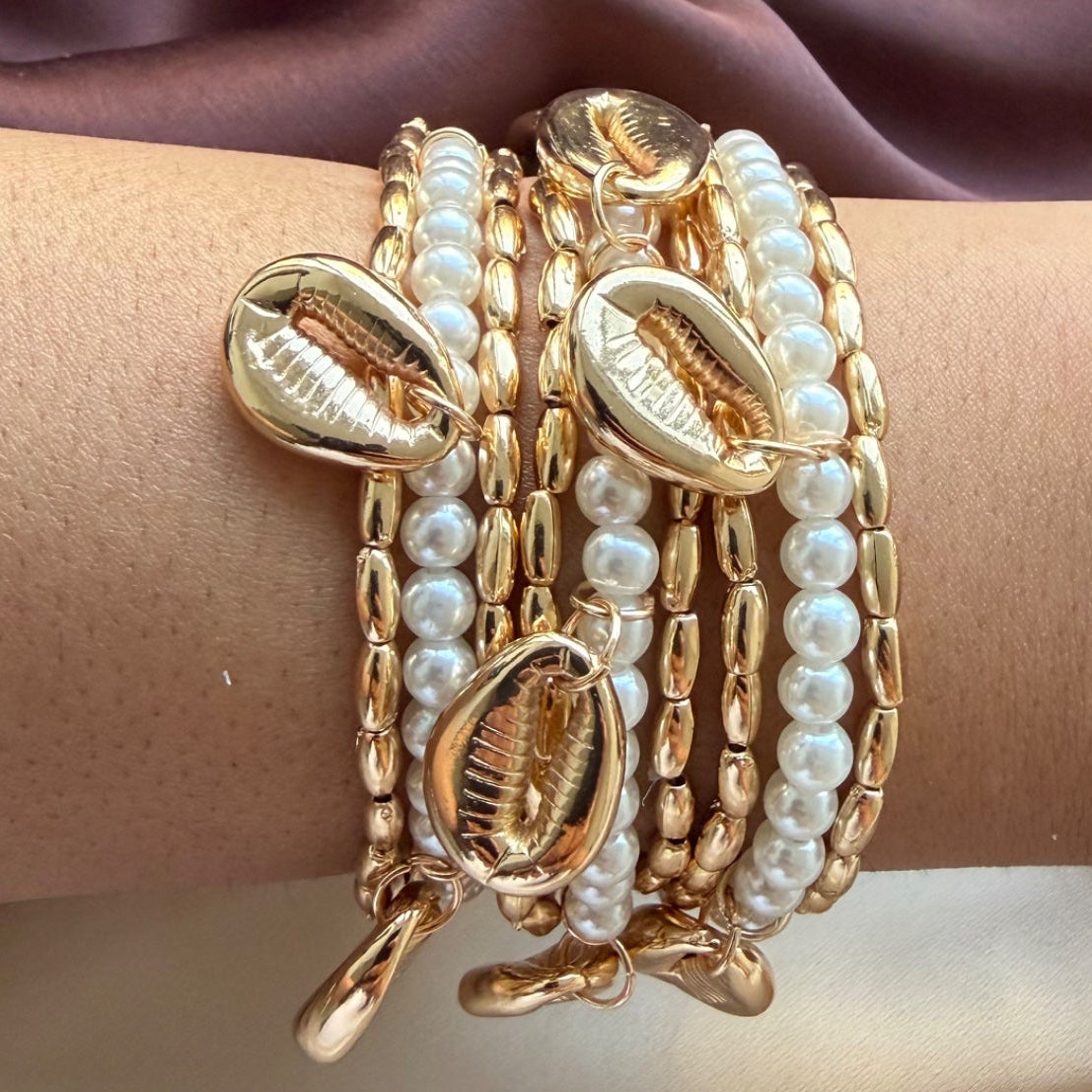 Pointless Journey　CHAIN BRACELET - GOLD TFC Zanjir Journey Gold Plated Chain Bracelet
