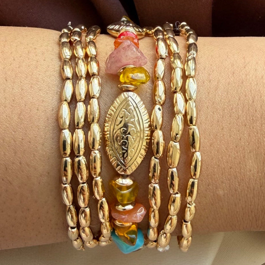 TFC Empress Gold Plated Bracelet  Set 7