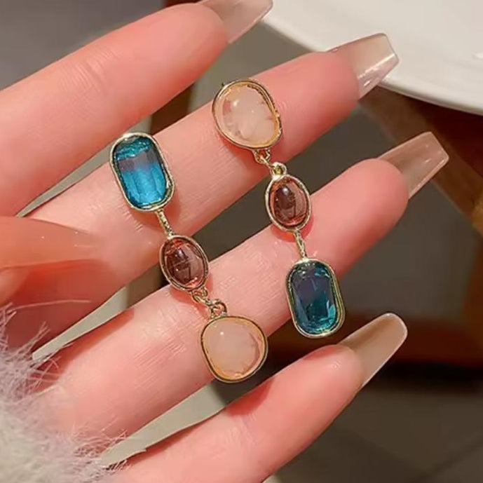 TFC Sea Treasure Gold Plated Dangler Earrings