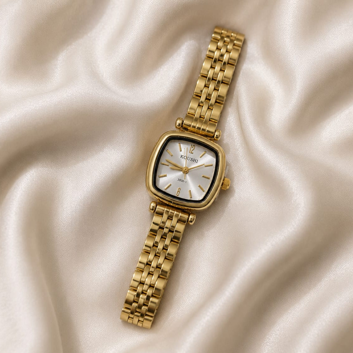 TFC Noir Charm Gold Plated Wrist Watch