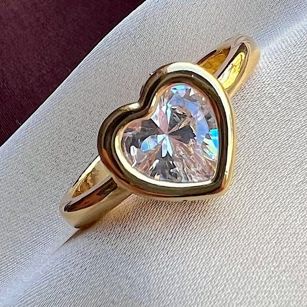 TFC Hearty Gold Plated Ring