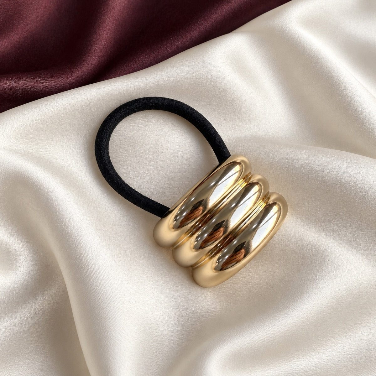 TFC Triple Glow Gold Plated Hair Tie