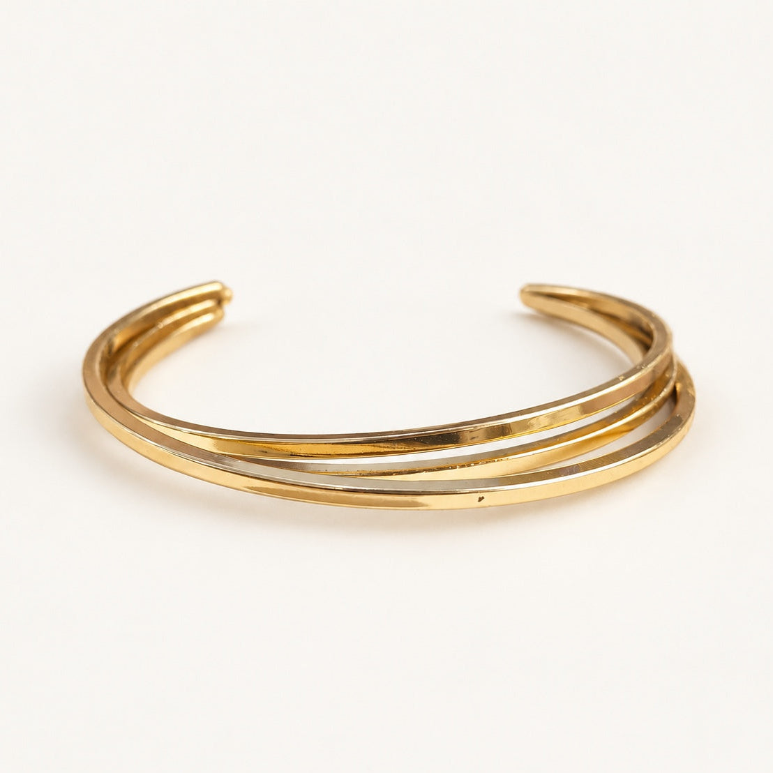 TFC Adjustable Chic Gold Plated Bracelet Cuff