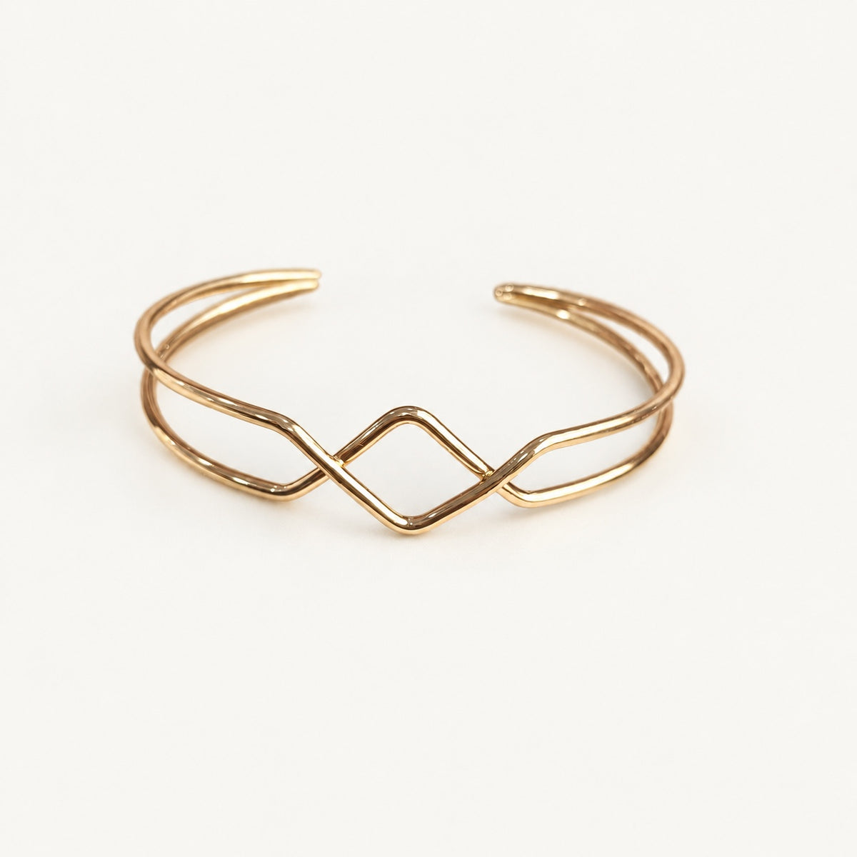 TFC Adjustable Starlight Gold Plated Bracelet Cuff