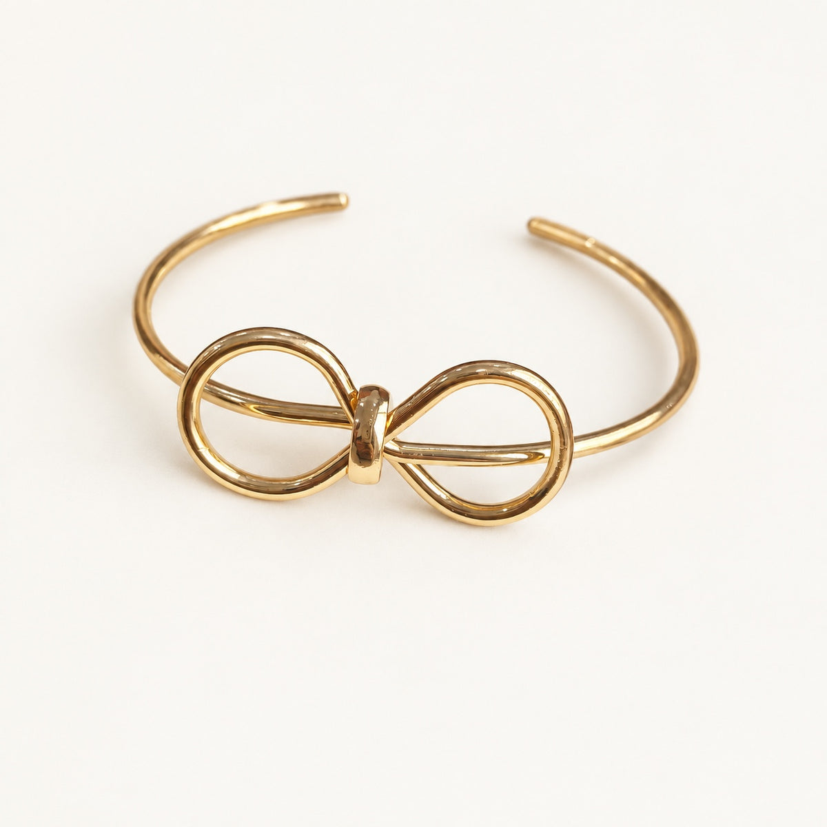 TFC Adjustable Glorious Curve Gold Plated Bracelet Cuff