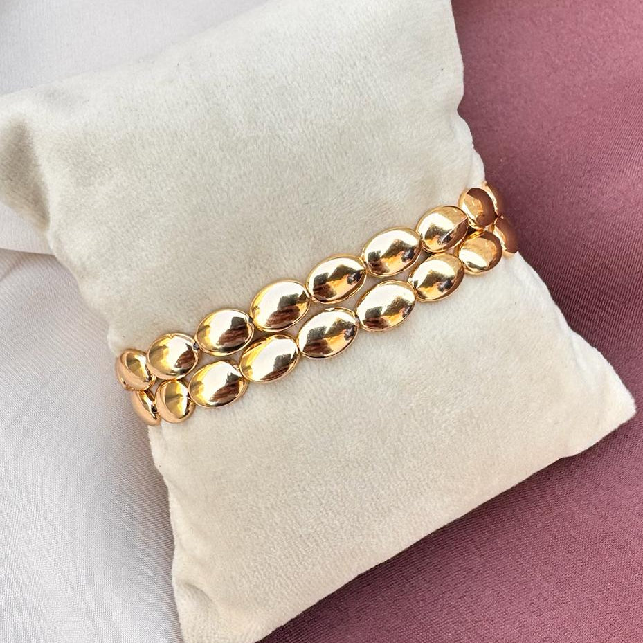 TFC Shine Bliss Gold Plated Bracelet (set of 2)