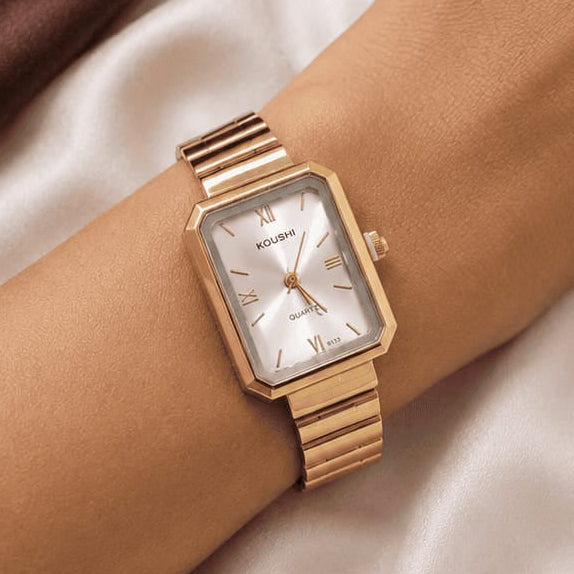 TFC Elan Gold Plated Bracelet Watch