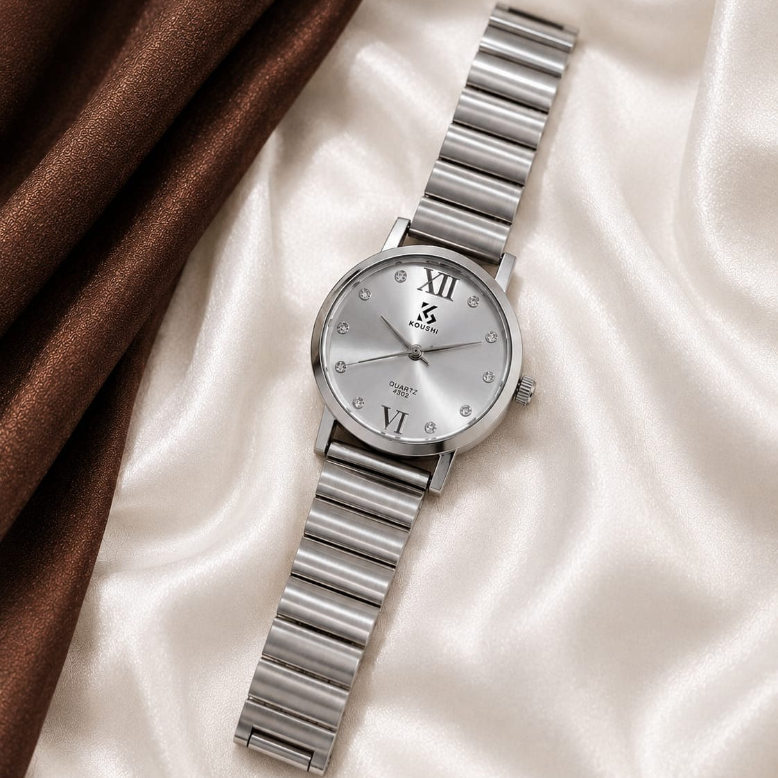 TFC Silver Classic Gold Plated Bracelet Watch