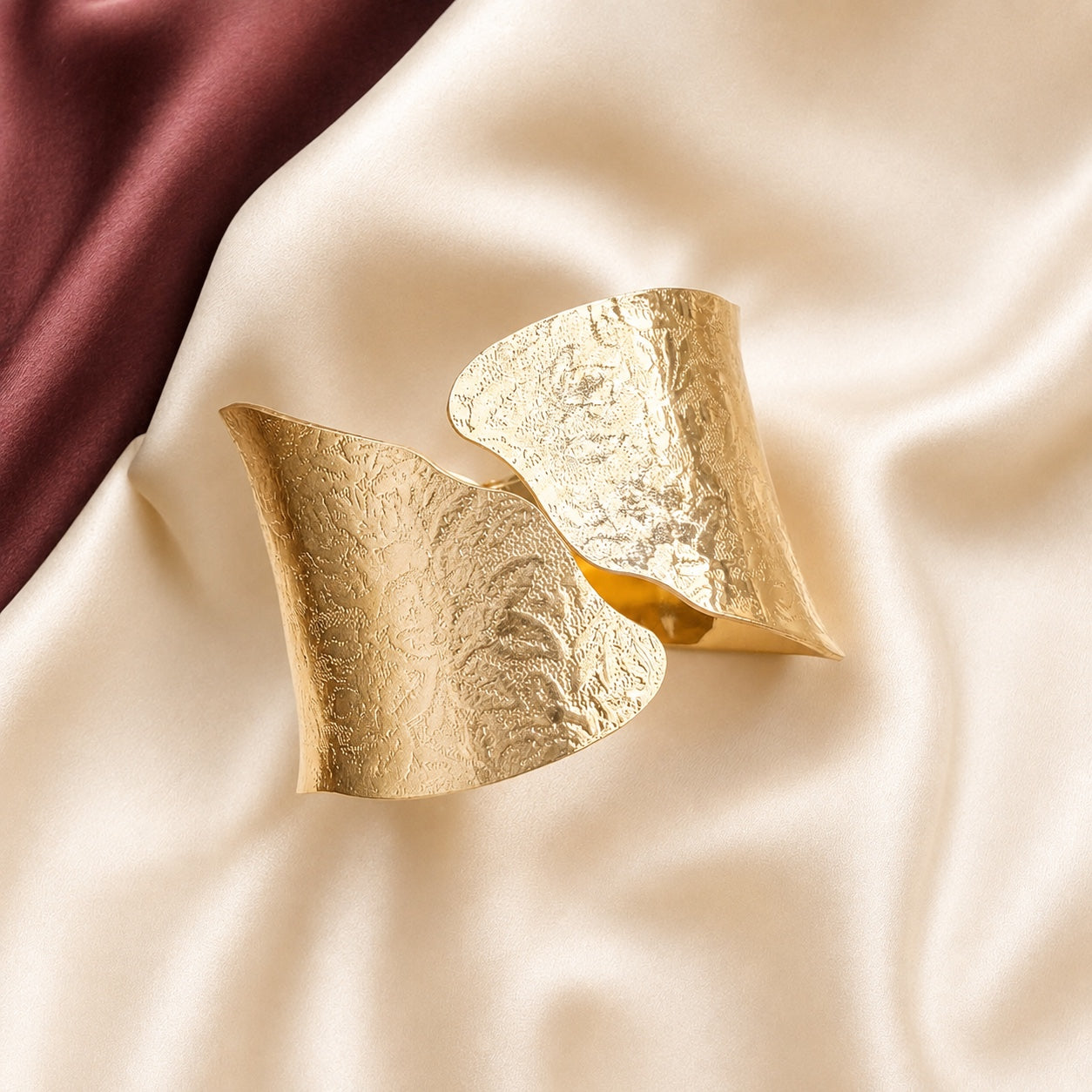 TFC Size 2.6 Oasis Designer Gold Plated Bangle