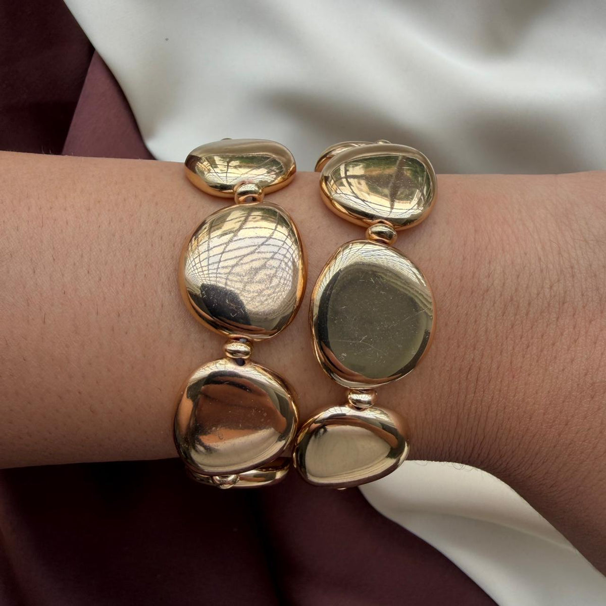 TFC Royal Gold Plated Bracelet (set of 2)