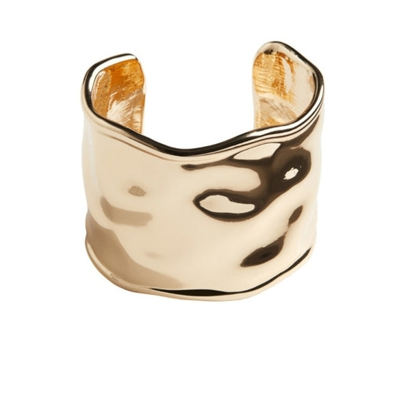 TFC Glamie Adjustable Gold Plated Cuff Bracelet