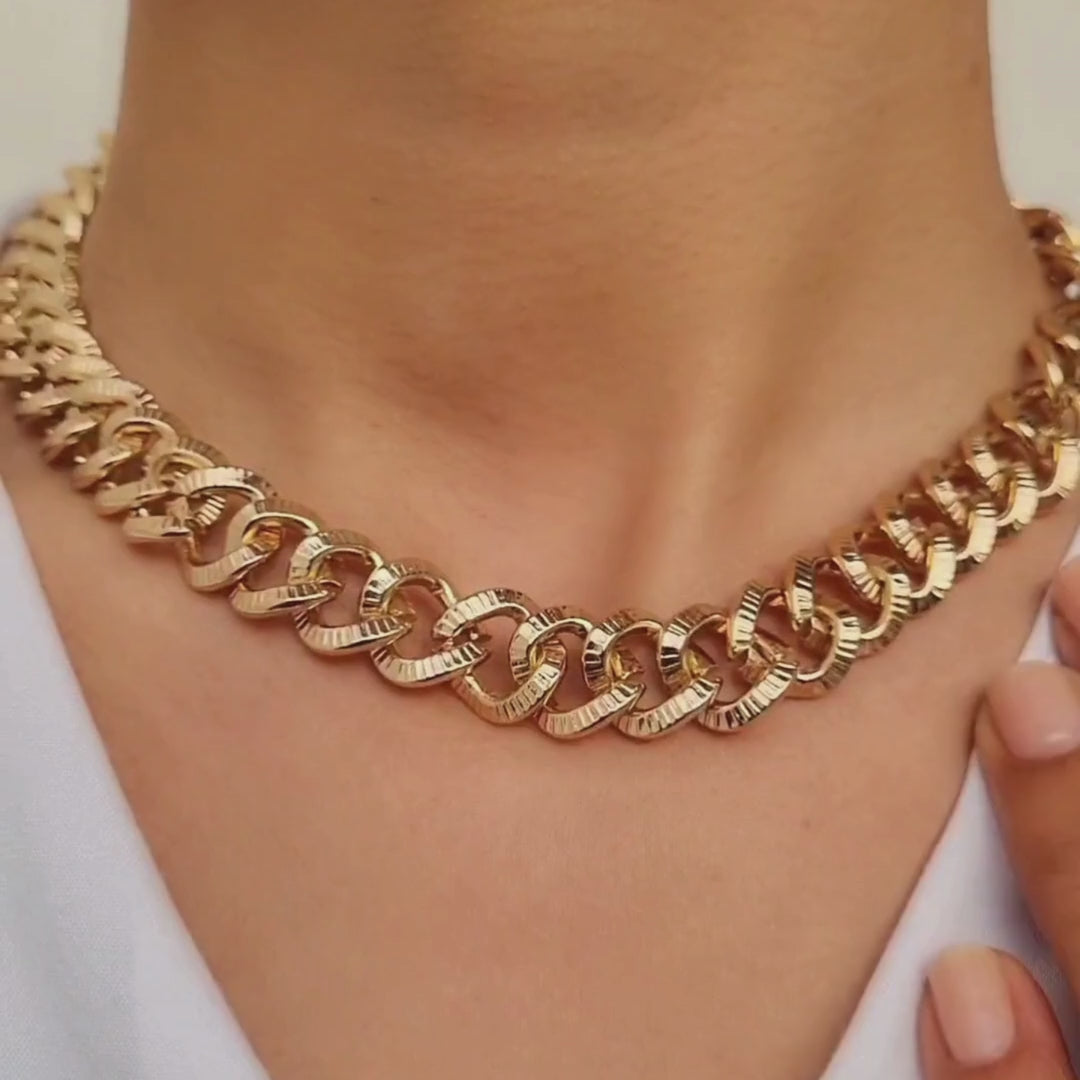 TFC ChicChain Gold Plated Necklace