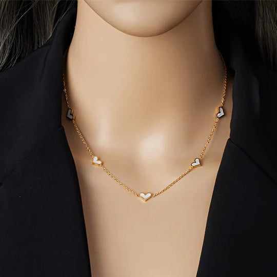 TFC Mini Heart Gold Plated Necklace