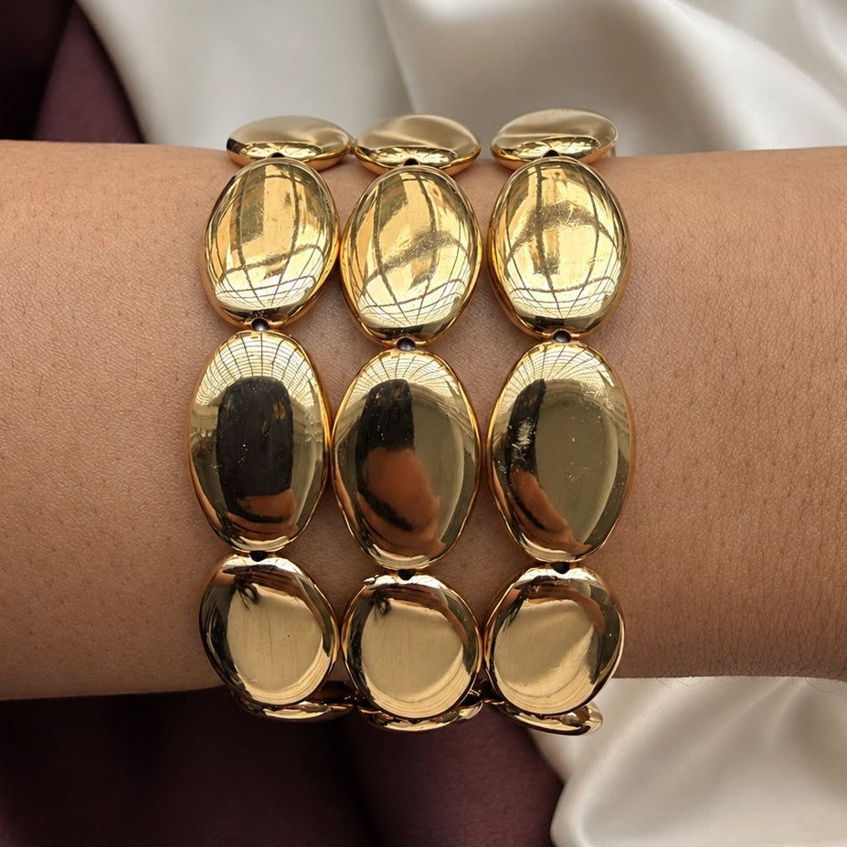 TFC Diva Gold Plated Bracelet (set of 3)